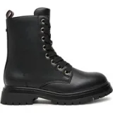 Pohodni čevlji Tommy Hilfiger Lace-Up Bootie T3A5-33569-1351 M Črna · záber 1