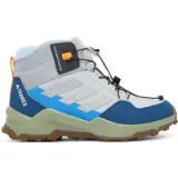 adidas Trekking čevlji Terrex Ax4R Mid Hiking Shoes Kids KI5811 Siva · záber 1