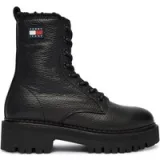 Pohodni čevlji Tommy Jeans Tjw Urban Laceup Boot Wl EN0EN02906 Črna · záber 1
