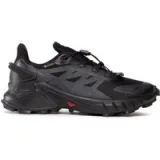 Tekaški čevlji Salomon Supercross 4 Gtx W GORE-TEX 417339 20 V0 Črna - Velikost: 37 ⅓ | Barva: čierna | Starostna skupina: Odrasli | Spol: Ženski · záber 1