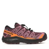 Trekking čevlji Salomon Xa Pro Waterproof L49308600 Roza - Velikost: 37 | Barva: ružová | Starostna skupina: Odrasli | Spol: Ženski · záber 2