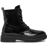 Calvin Klein Jeans Pohodni čevlji Lace-Up Bootie V4A5-81031-1453 S Črna · záber 1
