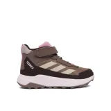 adidas Trekking čevlji Terrex Anylander Mid Children Hiking Shoes JR9726 Rjava · záber 2