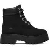 Pohodni čevlji Timberland Stone Street 6In Wp TB1A5RH50151 Črna - Velikost: 36 | Barva: čierna | Starostna skupina: Odrasli | Spol: Ženski · záber 1