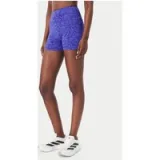 adidas Kolesarske hlače Optimé Snake Short Leggings KV1152 Vijolična Slim Fit - Velikost: S | Barva: fialová | Starostna skupina: Odrasli | Spol: Ženske · záber 1