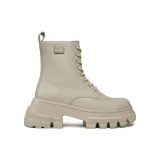 Tommy Jeans Pohodni čevlji Tjw Chunky Leather Boot EN0EN02503 Bež · záber 2