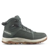 Trekking čevlji Salomon Outchill Thinsulate™ Waterproof L47328100 Zelena · záber 2