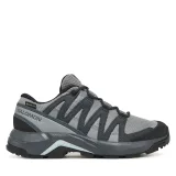 Trekking čevlji Salomon X-Adventure Recon Gore Tex L47813300 Siva · záber 2