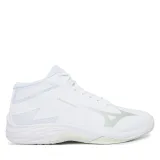 Mizuno Čevlji za športe v zaprtih prostorih Lightning Select Mid V1GC2675 Bela - Velikost: 37 | Barva: biela | Starostna skupina: Odrasli | Spol: Ženski · záber 4