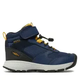 Trekking čevlji Keen Skua Waterproof Boot 1029627 Mornarsko modra - Velikost: 24 | Barva: modrá | Starostna skupina: Odrasli | Spol: Moški · záber 2