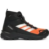 Trekking čevlji adidas Terrex Skychaser AX5 Mid GORE-TEX CLIMAWARM+ Hiking JS3002 Oranžna · záber 1