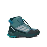adidas Trekking čevlji Terrex Ax4r Mid CLIMAWARM+ Hiking JS2923 Zelena · záber 2