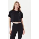 adidas Športna majica Train Essentials JC9555 Črna Loose Fit - Velikost: S | Barva: čierna | Starostna skupina: Odrasli | Spol: Ženske · záber 1