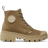 Pohodni čevlji Palladium Pallabase Twill 96907-204-M Zelena · záber 1