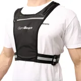 GymBeam Odsevni športni telovnik Pulse - Velikost: S-M | Barva: čierna | Starostna skupina: Odrasli | Teža: 0,14 g | Pakiranje: 50 · záber 6