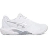 Asics Čevlji za tenis Gel-Dedicate 9 Clay 1042A314 Bela · záber 1