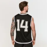 GymBeam Moška majica brez rokavov Varsity Black - Barva: čierna | Starostna skupina: Odrasli | Teža: 0,2 g | Pakiranje: 92 · záber 6