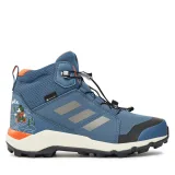 Trekking čevlji adidas Terrex Disney Mid Gore-Tex IH5089 Modra - Velikost: 37 | Barva: modrá | Pohlavie: Fantje | Vek: Odrasli · záber 5