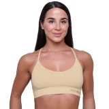 GymBeam Športni nedrček String Nude - Velikost: M | Barva: béžová | Starostna skupina: Odrasli | Teža: 0,07 g · záber 6