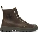Palladium Pohodni čevlji Pampa Zip Lth Ess 76888-308-M Zelena · záber 1