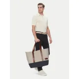 Torbica Tommy Hilfiger Th Casual Tote AM0AM13368 Bež · záber 2