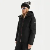 Roxy Smučarska jakna Snowhill Puffy JK ERJTJ03535 Črna Tailored Fit - Velikost: L | Barva: čierna | Starostna skupina: Odrasli | Spol: Ženske · záber 2