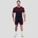 GymBeam OG1 brezšivne kratke hlače Black/Red - Barva: čierna | Starostna skupina: Odrasli | Teža: 0,15 g | Pakiranje: 115 · záber 6