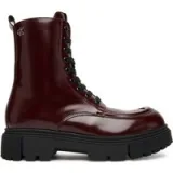 Pohodni čevlji Calvin Klein Tronchetto Allacciato V4A5-83132-1453 Bordo rdeča · záber 1