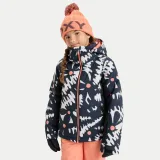 Roxy Jakna za snowboard Free Jet ERGTJ03198 Roza Slim Fit · záber 2