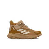 Trekking čevlji adidas Terrex Anylander Leather Mid Climaproof Hiking Shoes KH8876 Svetlo rjava · záber 2