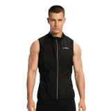 GymBeam Moški tekaški brezrokavnik Pulse X Black - Barva: čierna | Starostna skupina: Odrasli | Teža: 0,097 g | Pakiranje: 80 · záber 6