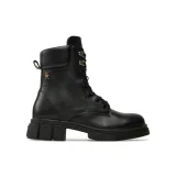 Tommy Hilfiger Pohodni čevlji Lace-Up Biker Leather FW0FW08167 Črna - Velikost: 37 | Barva: čierna | Starostna skupina: Odrasli | Spol: Ženske · záber 2