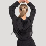 GymBeam Ženska jakna Flow Black · záber 11