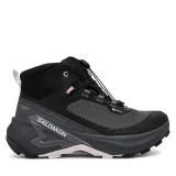 Trekking čevlji Salomon Genesis Mid GTX L45409700 Temno siva - Velikost: 41 ⅓ | Barva: sivá | Starostna skupina: Odrasli | Spol: Ženski · záber 2
