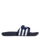 Natikači adidas adissage F35579 Mornarsko modra - Velikost: 38 | Barva: modrá | Starostna skupina: Odrasli | Spol: Unisex · záber 2