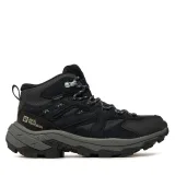 Trekking čevlji Jack Wolfskin Vojo Tour Mid W A62071 Rjava - Velikost: 38 | Barva: sivá | Starostna skupina: Odrasli | Spol: Ženski · záber 2