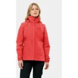 Jack Wolfskin Dežna jakna Stormy Point 1111202 Rdeča Regular Fit - Velikost: XS | Barva: červená | Starostna skupina: Odrasli | Spol: Ženske · záber 1