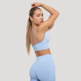 GymBeam Športni nedrček Luma Baby Blue - Barva: modrá | Starostna skupina: Odrasli | Teža: 0,126 g | Pakiranje: 108 · záber 6