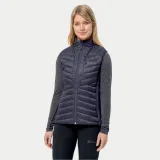 Jack Wolfskin Brezrokavnik Routeburn Pro Ins Vest 1207202 Siva Slim Fit · záber 2