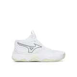Mizuno Čevlji za športe v zaprtih prostorih Wave Momentum Elite Mid V1GC2517 Bela · záber 2