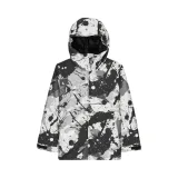 DC Shoes Smučarska jakna Basis Print ADBTJ03032 Siva Regular Fit · záber 2