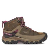 Keen Trekking čevlji Targhee III Mid Wp 1018178 Rjava - Velikost: 40,5 | Barva: hnedá | Starostna skupina: Odrasli | Spol: Ženski · záber 4