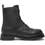 Pohodni čevlji Tommy Hilfiger Lace Up Bootie T3A5-33568-0092 S Črna · záber 1