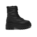 Calvin Klein Jeans Pohodni čevlji Flatform Lace Up Boot Padded YW0YW01557 Črna - Velikost: 40 | Barva: čierna | Starostna skupina: Odrasli | Spol: Ženske · záber 2