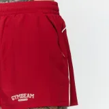 GymBeam Kratke hlače Varsity Red - Barva: červená | Starostna skupina: Odrasli | Teža: 0,175 g | Pakiranje: 90 · záber 6