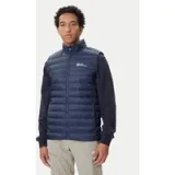 Jack Wolfskin Telovnik Pilvi 1207711 Mornarsko modra Regular Fit - Velikost: M | Barva: modrá | Starostna skupina: Odrasli | Spol: Moški · záber 1