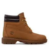 Pohodni čevlji Timberland 6in Water Resistant Basic TB0A2M9F231 Rjava - Velikost: 34 | Barva: hnedá | Starostna skupina: Odrasli | Spol: Moški · záber 2