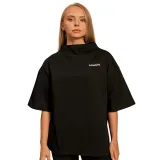 BeastPink Ženska oversized majica Bliss Black · záber 6