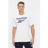 Reebok Majica IM1619 Bela - Velikost: S | Barva: biela | Starostna skupina: Odrasli | Spol: Moški · záber 1