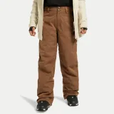 DC Shoes Hlače za snowborad Riveter ADJTP03032 Rjava Regular Fit · záber 5